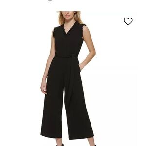 Calvin Klein Ruffle Trimmed Jumpsuit, size 12